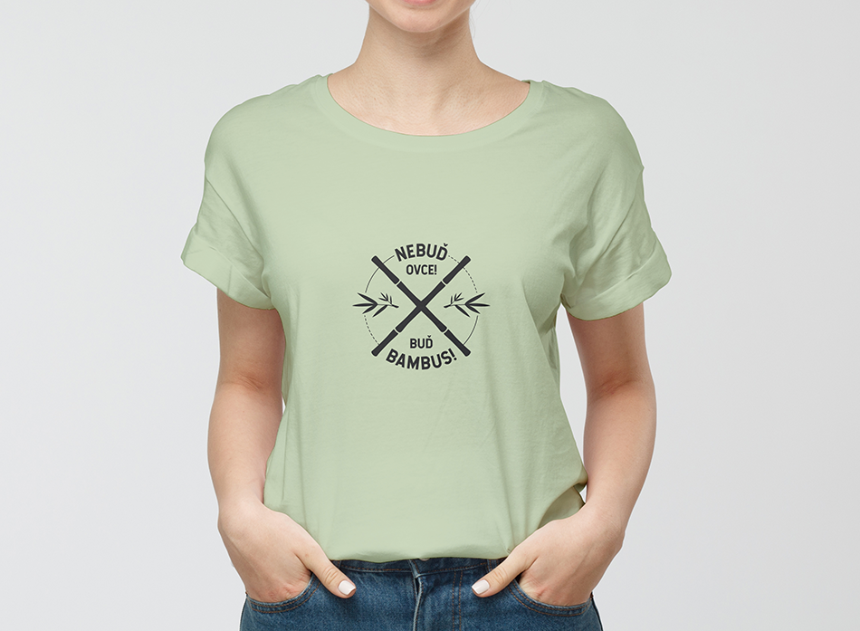 Bambus_T-Shirt_circle-green_woman
